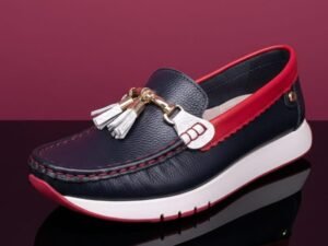 Mocasín Lina Blue Red